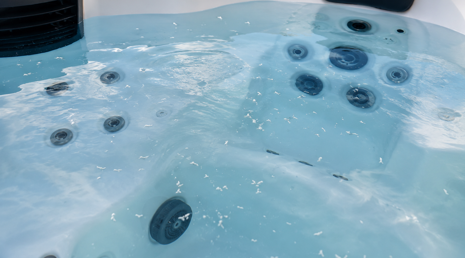 Algues blanches dans le spa : que faire ?
