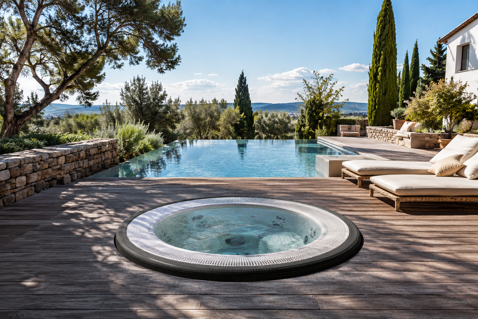 Piscine ou spa : que choisir pour son extérieur