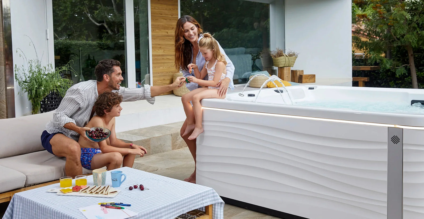 Peut-on utiliser un spa avec des enfants ?