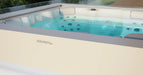 Jacuzzi Cube Ergo Aquavia avec chromothérapie LED Colour Sense Provence Spa