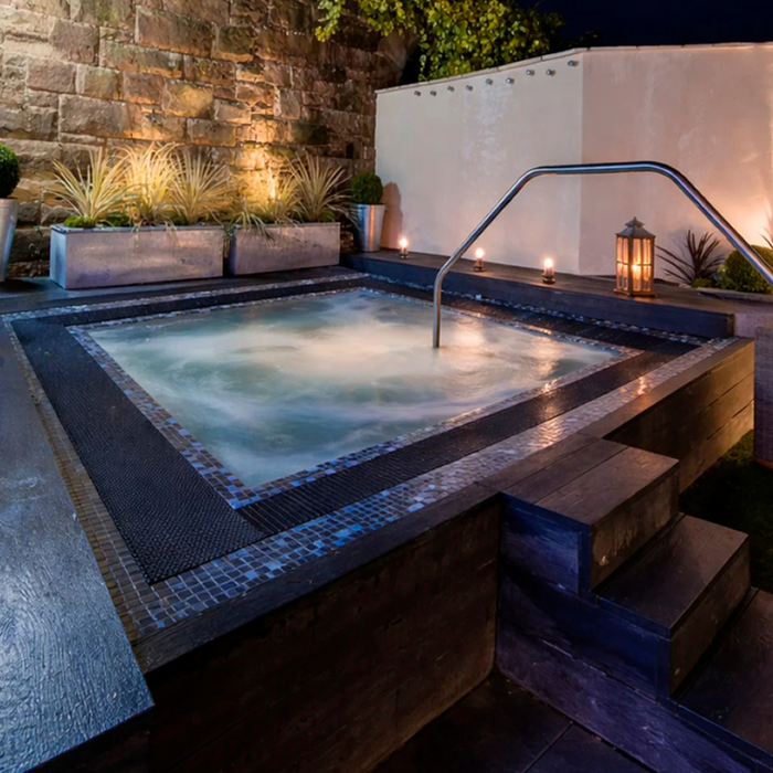 Spa carrelé TILED 300 8 places encastré design contemporain