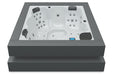 Spa Cube Ergo Aquavia jacuzzi exclusif avec éclairage LED revendeur exclusif Aquavia