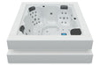 Jacuzzi Cube Ergo Aquavia avec chromothérapie LED Colour Sense Provence Spa