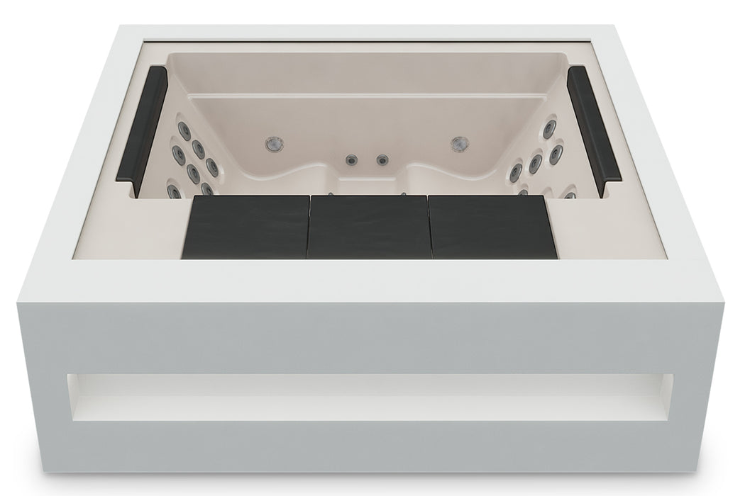 Spa Home Aquavia jacuzzi premium avec mobilier Solid Surface Provence Spa