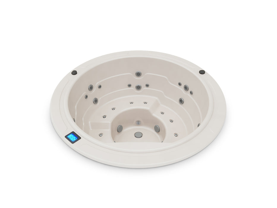 Spa Round 2 Aquavia avec 20 jets hydromassage puissants revendeur exclusif Aquavia