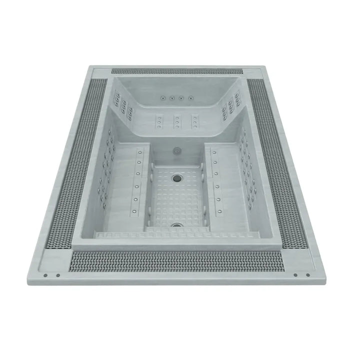 Spa premium 7 personnes design contemporain pour terrasse jardin ou espace bien-être