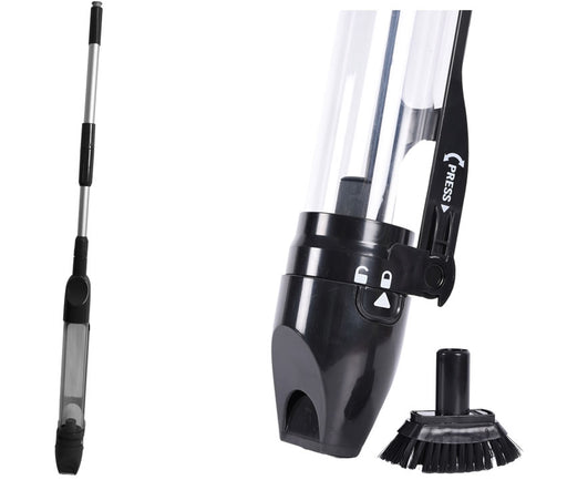 Kit nettoyage spa aspirateur manuel avec double tête d’aspiration