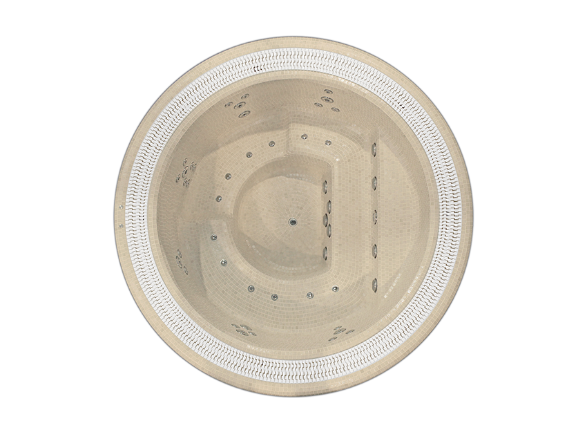 Spa Oasis 40 Aquavia installé dans hôtel de luxe ou centre de bien-être