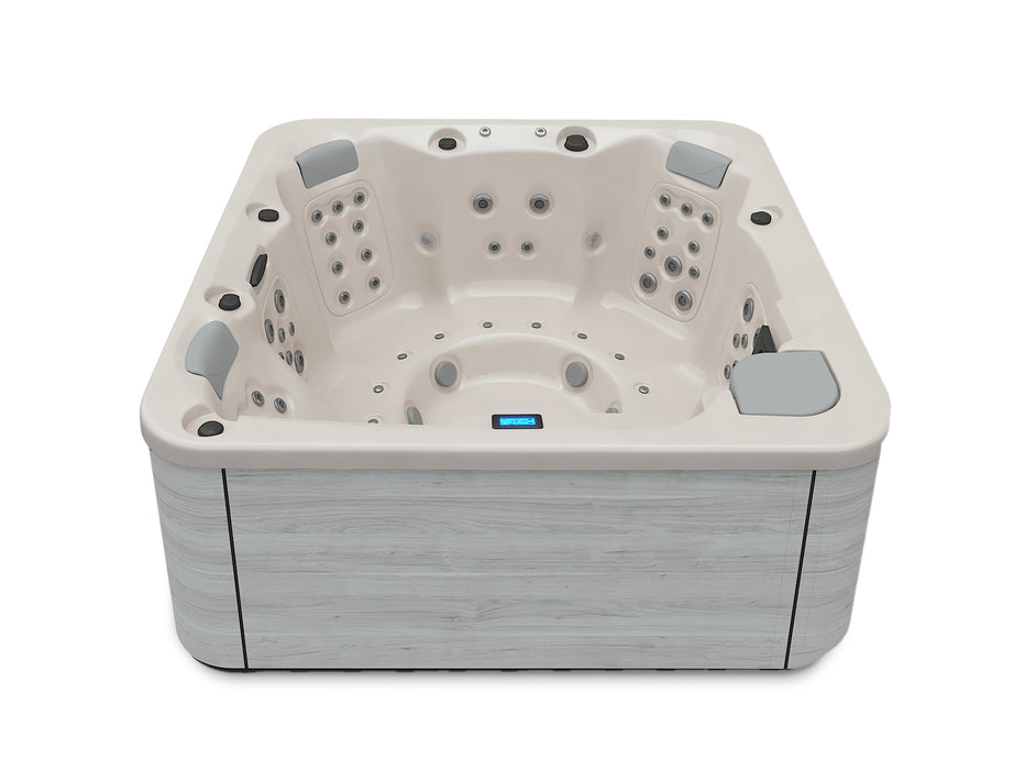 Jacuzzi Soft Aquavia avec 10 buses d’air relaxantes