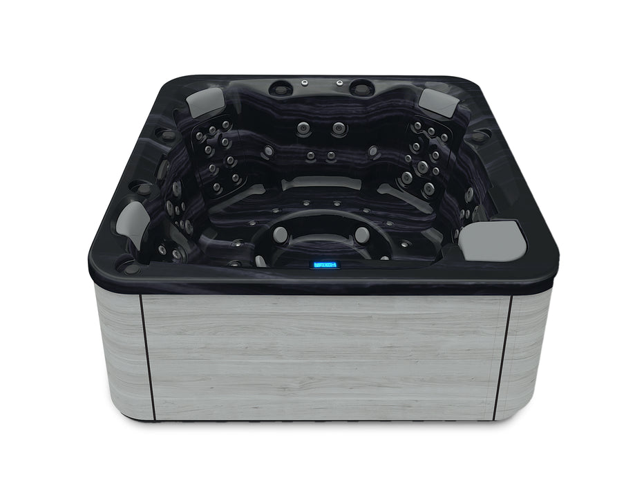 Spa Soft Aquavia jacuzzi en action avec hydromassage complet