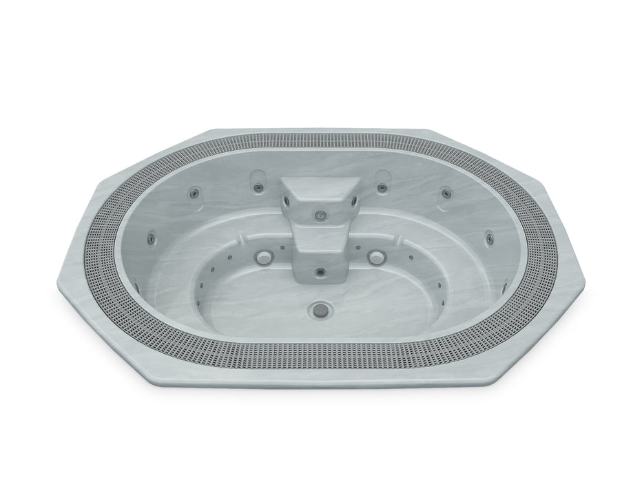 Spa Hydra professionnel avec réservoir de compensation 2000 litres et trop-plein