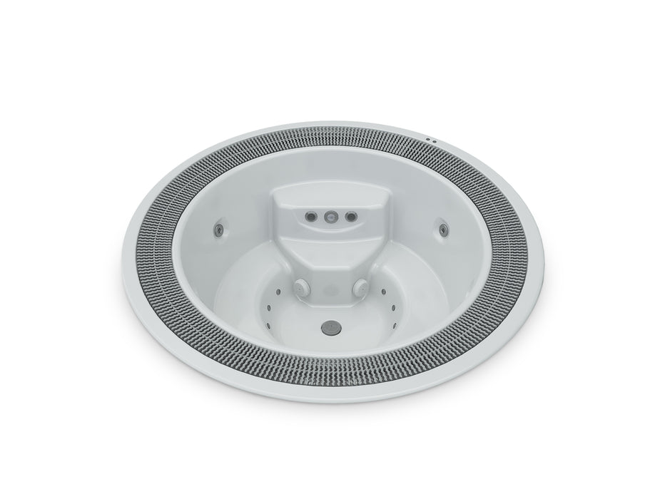 Spa rond Martinique avec chromothérapie LED personnalisable