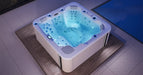 Jacuzzi Soft Aquavia avec 6 places ergonomiques et appuie-têtes confort